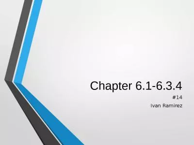 Chapter 6.1-6.3.4