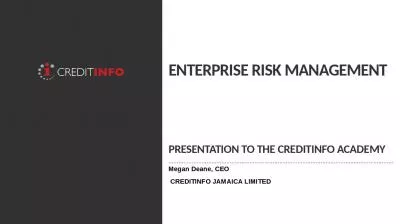 ENTERPRISE RISK MANAGEMENT