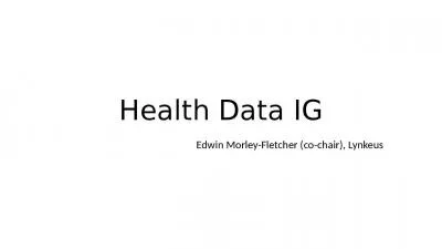 Health Data IG