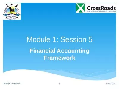 Module 1: Session 5