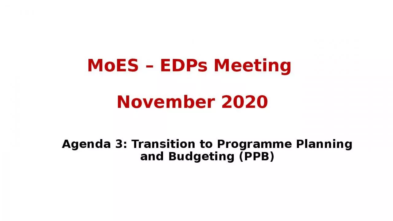 PPT-MoES EDPs Meeting November 2020