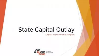 State Capital Outlay