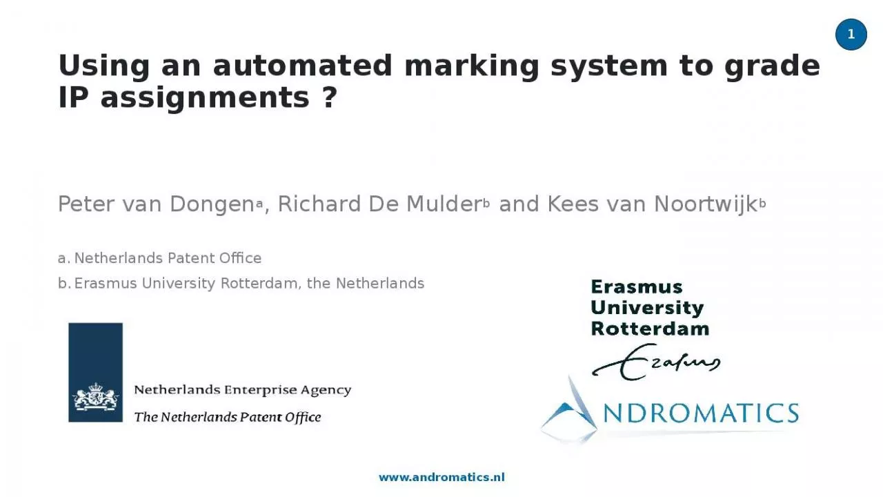 PPT-Using an automated marking system to grade IP assignments ?