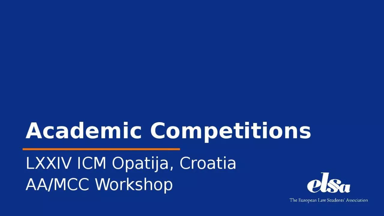 PPT-Academic Competitions