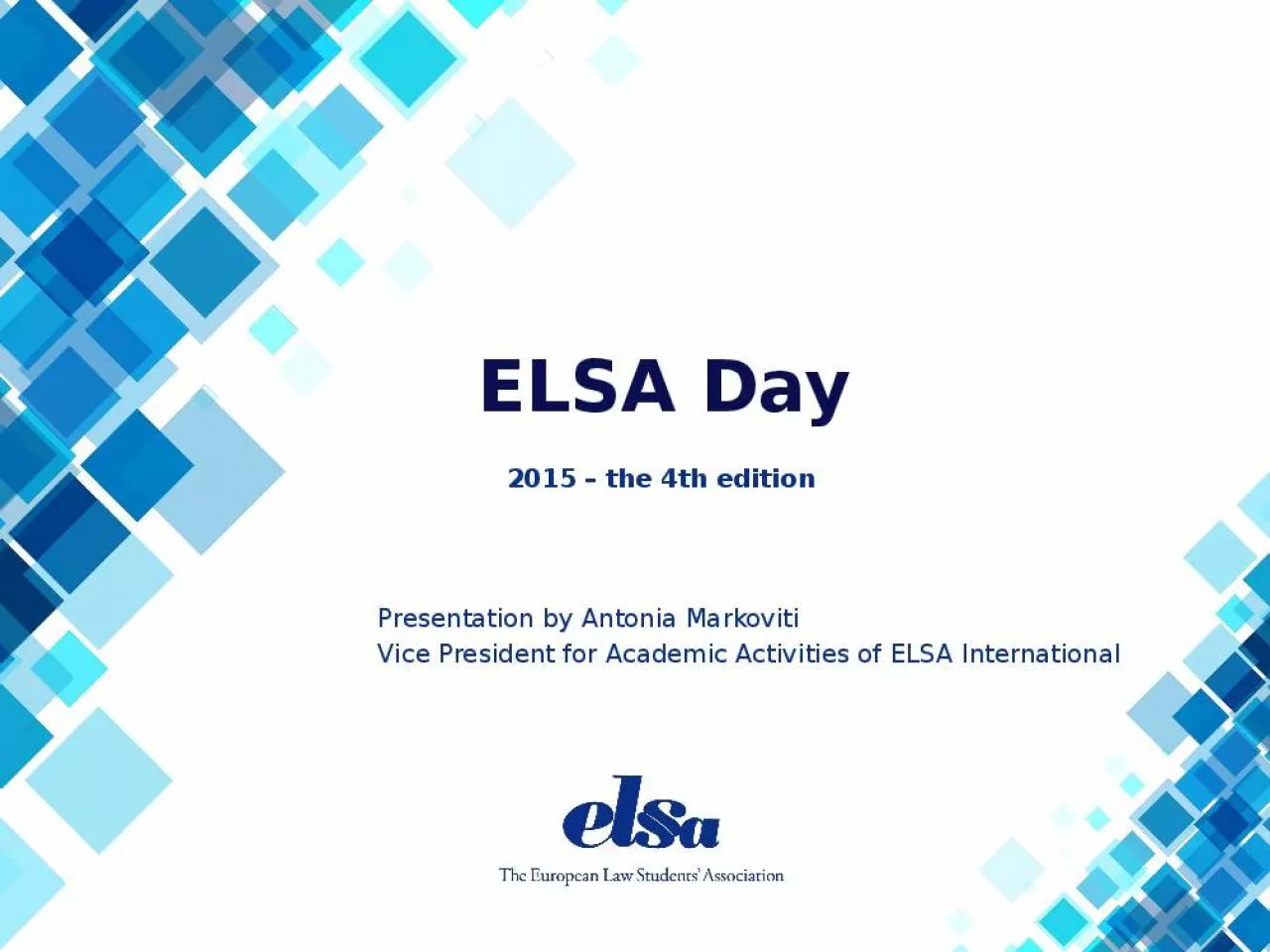 PPT-ELSA Day