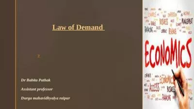 Law of Demand