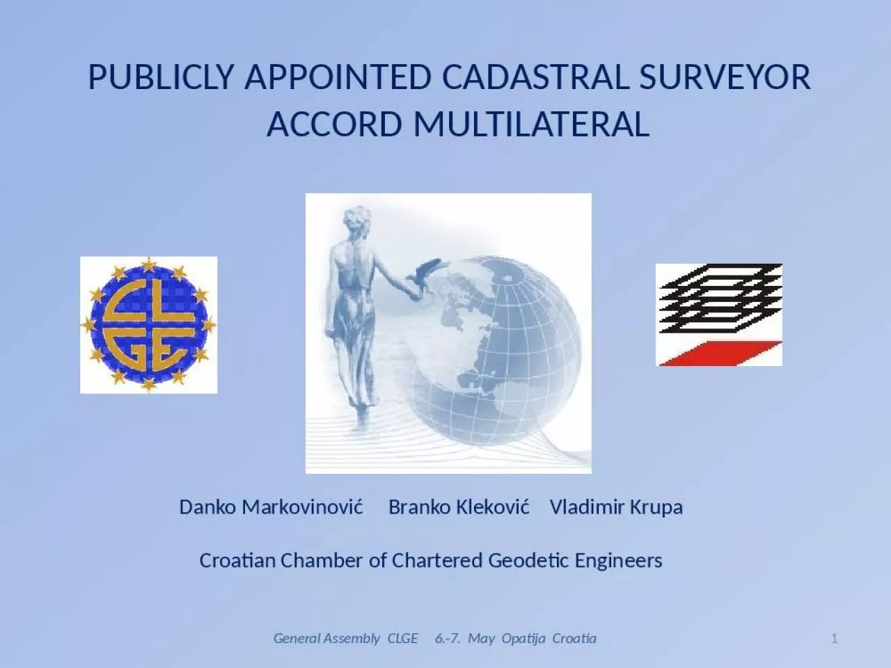 PPT-PUBLICLY APPOINTED CADASTRAL SURVEYOR ACCORD MULTILATERAL