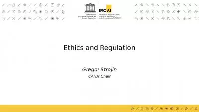 Ethics and Regulation