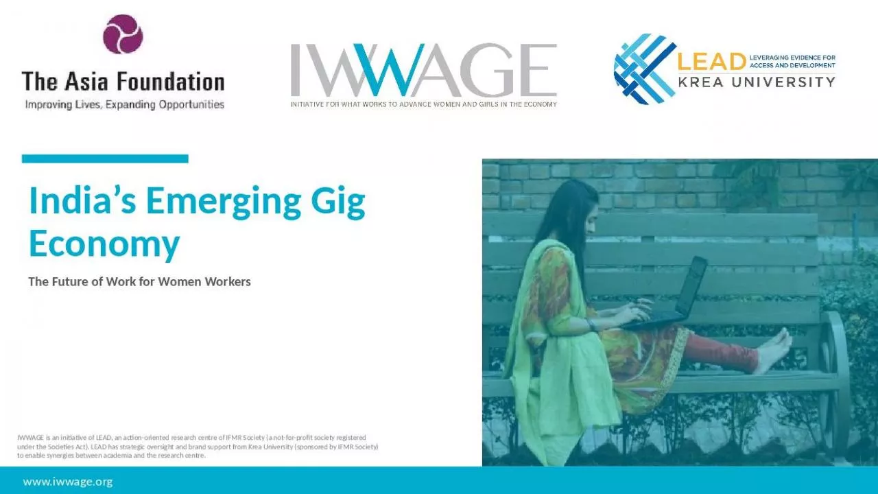 PPT-India s Emerging Gig Economy