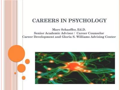 Careers in Psychology