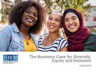 The Business Case for Diversity, Equity and Inclusion