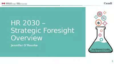 HR 2030   Strategic Foresight Overview