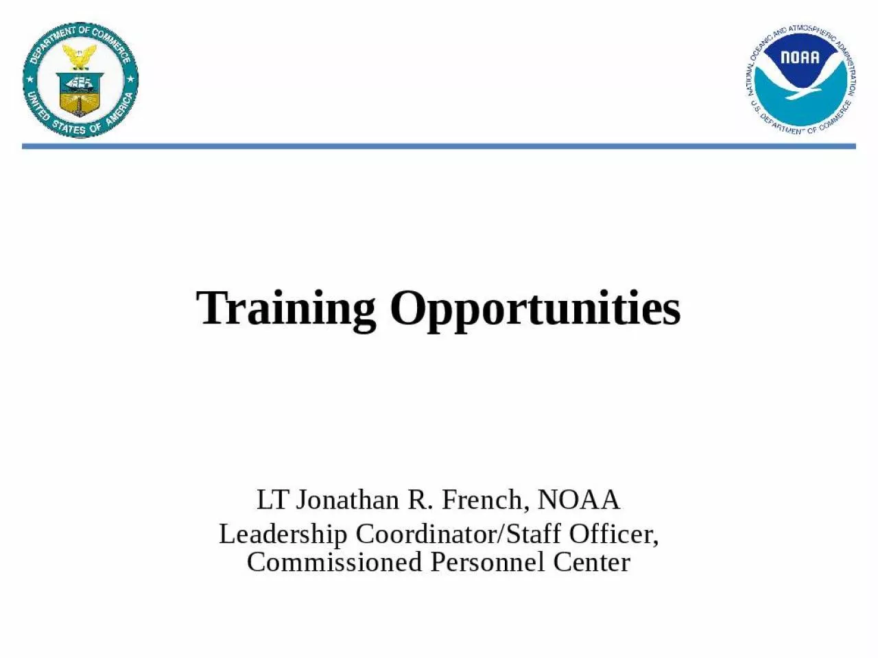 PPT-Training Opportunities