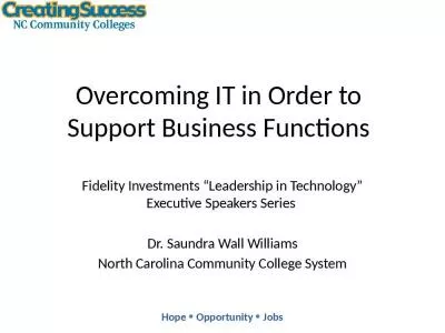 Overcoming IT in Order to Support Business Functions