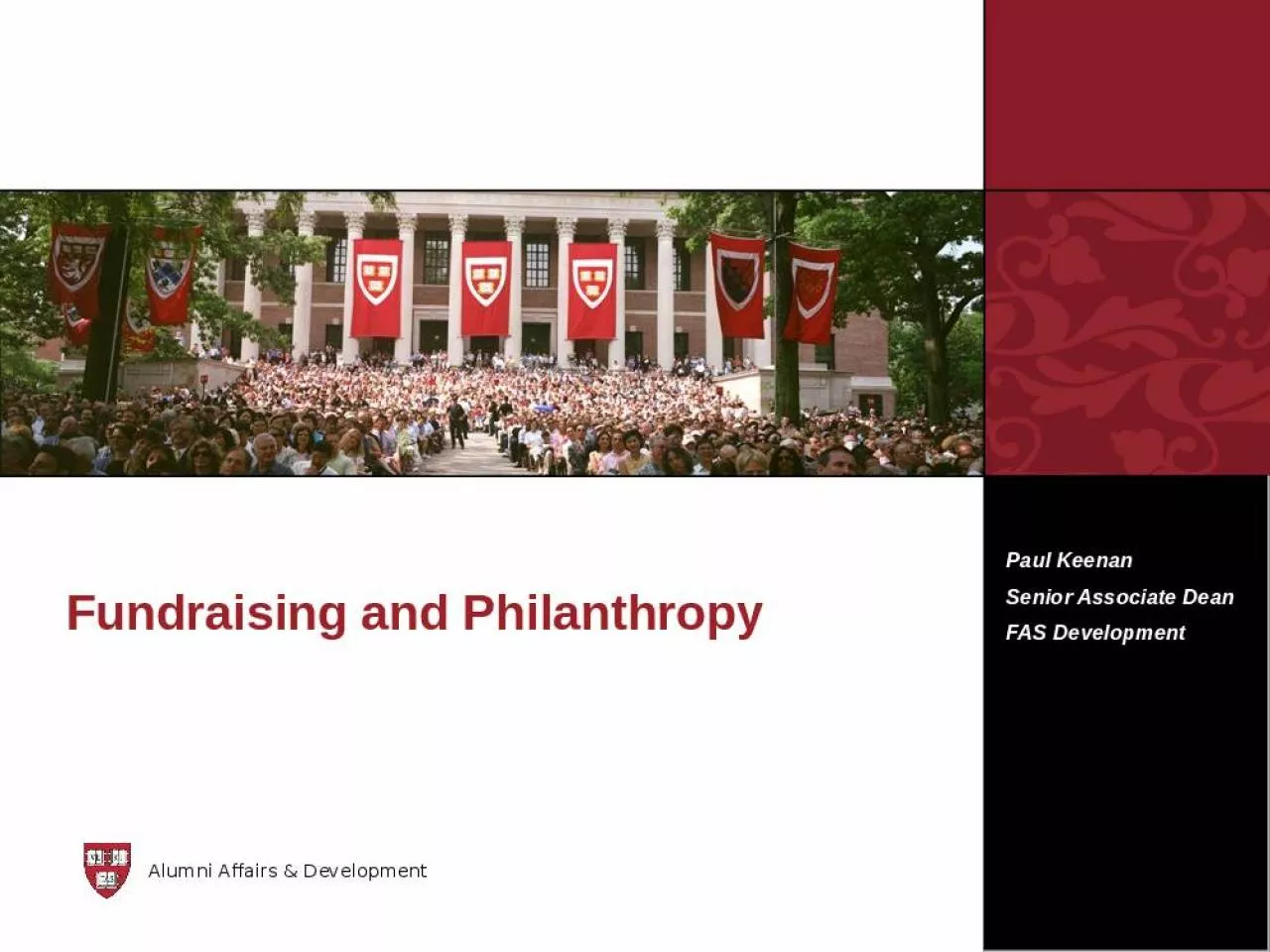 PPT-Fundraising and Philanthropy