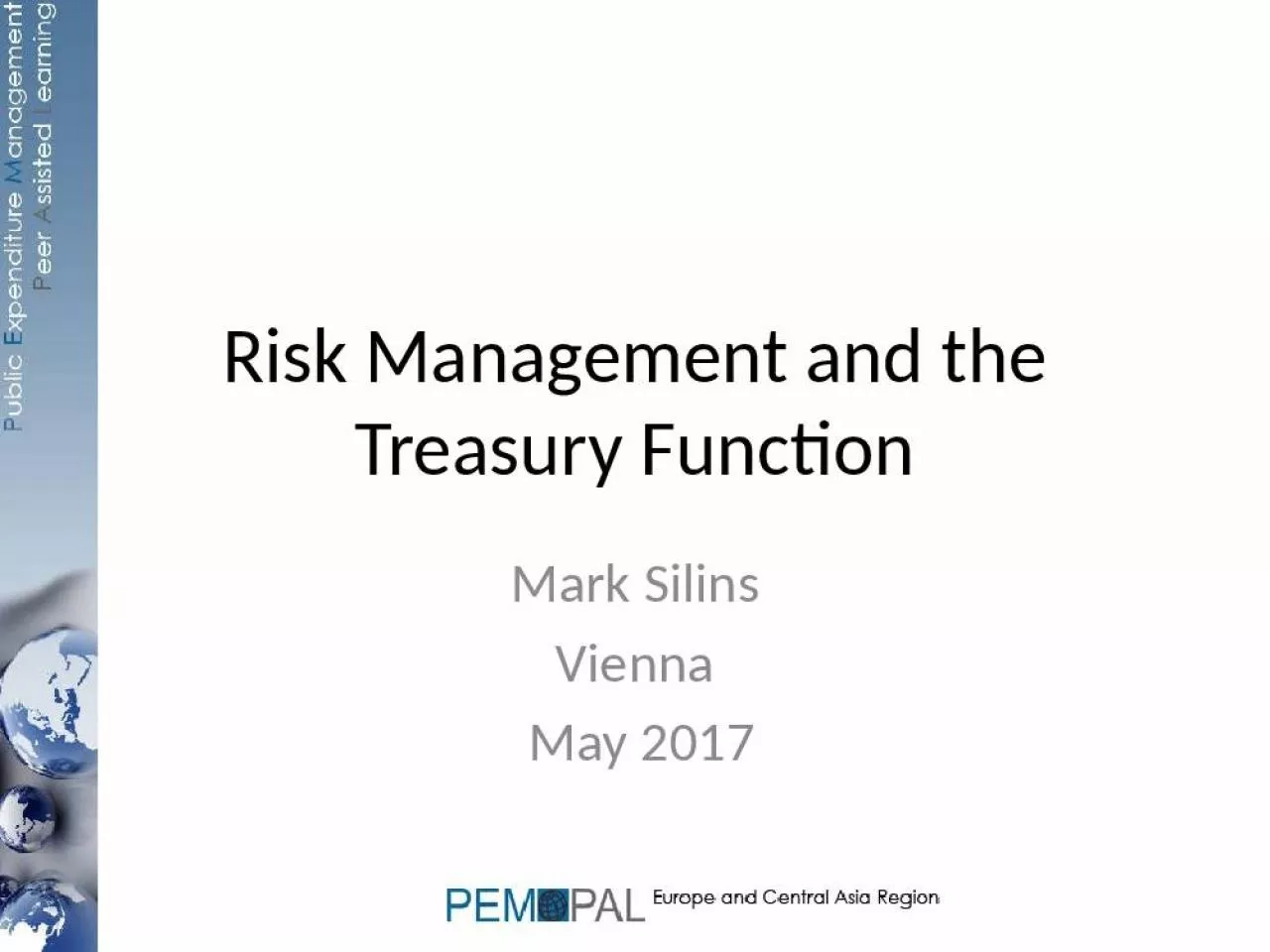 PPT-Risk Management and the Treasury Function