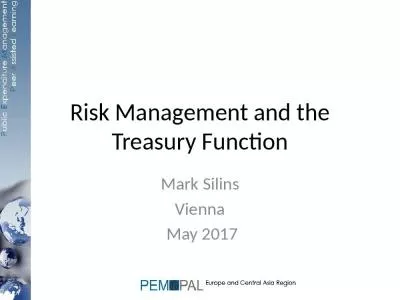 Risk Management and the Treasury Function