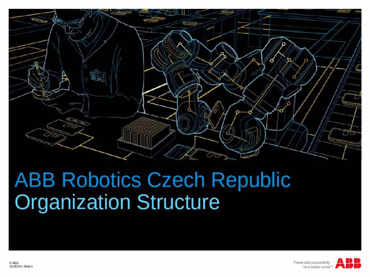 PPT-ABB Robotics Czech Republic Organization Structure