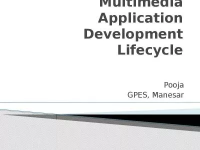 Multimedia Application Development Lifecycle