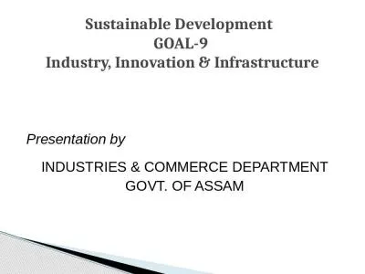 Sustainable Development   GOAL-9  Industry, Innovation & Infrastructure