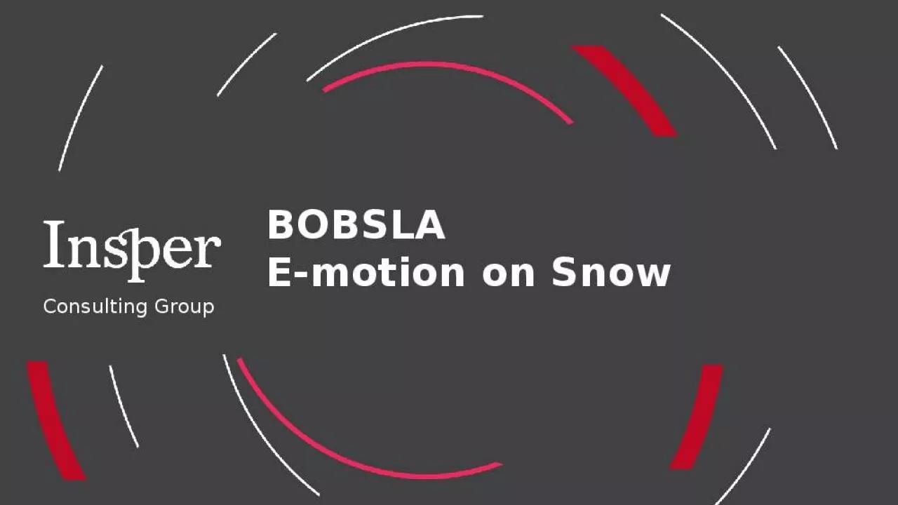 PPT-BOBSLA E-motion on Snow