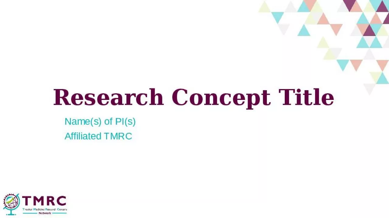 PPT-Research Concept Title