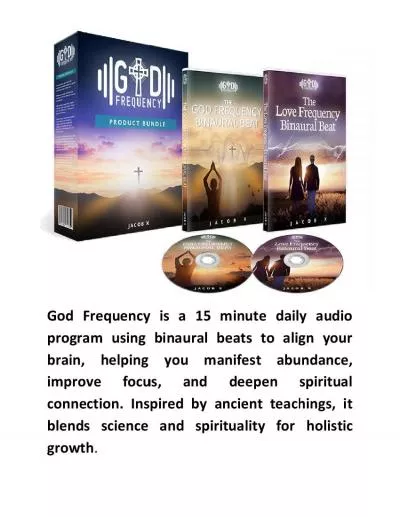 God Frequency™ by Jacob X Program Audio Digital