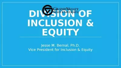 Division of Inclusion & Equity