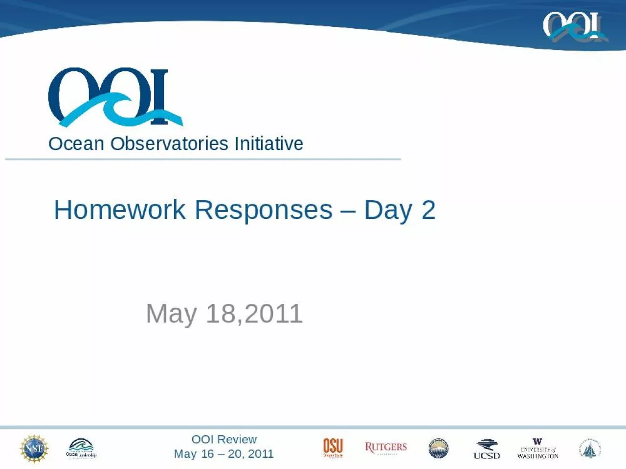 PPT-Homework Responses Day 2