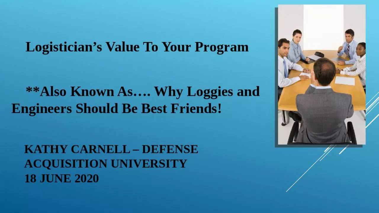 PPT-Kathy carnell Defense acquisition university 18 June 2020