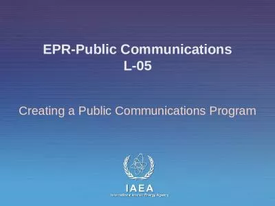 EPR-Public Communications L-05