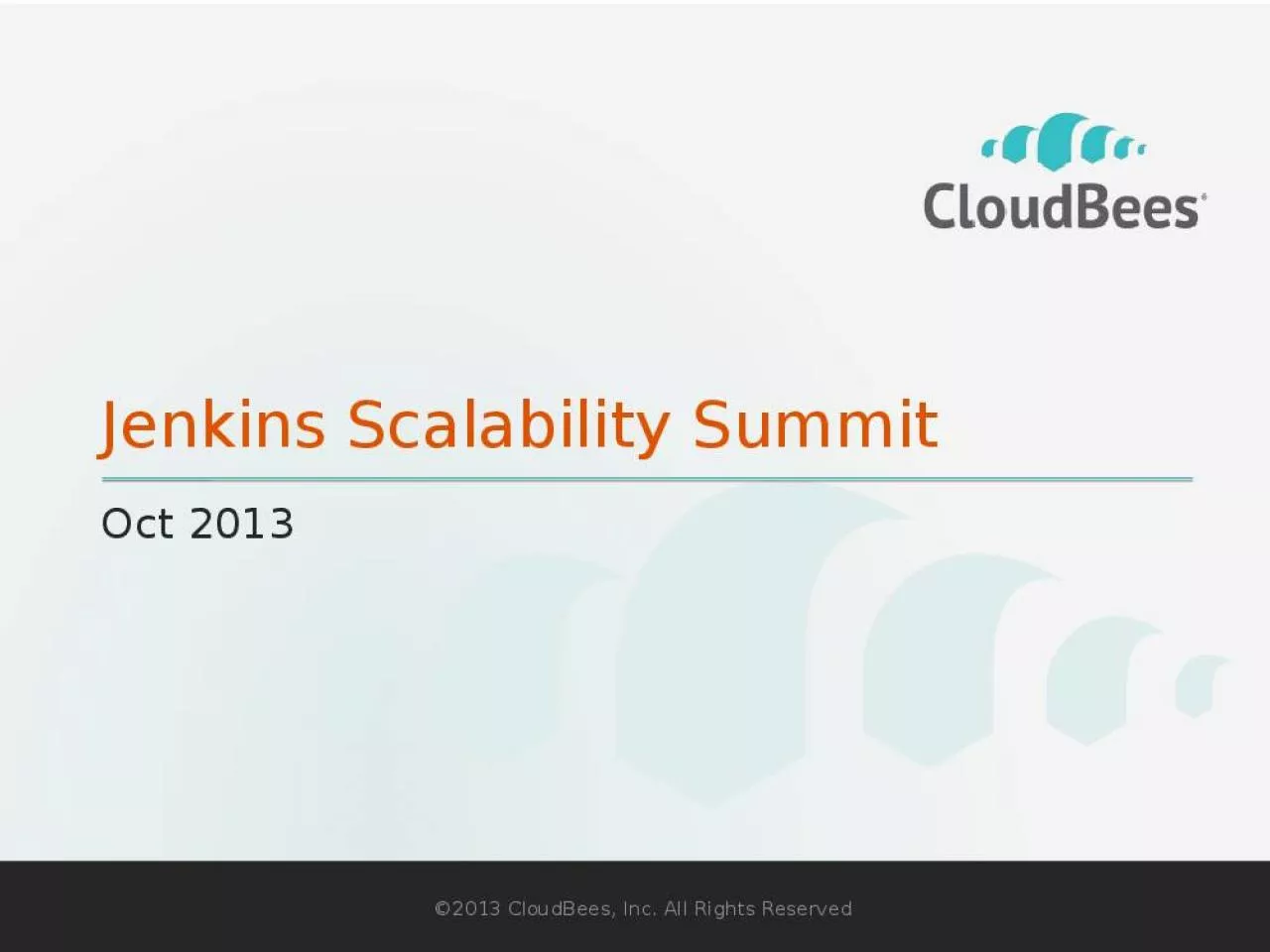 PPT-Jenkins Scalability Summit