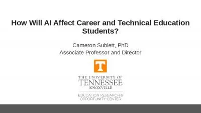 How Will AI Affect Career and Technical Education Students?