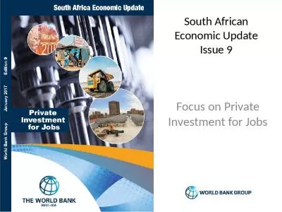 South African Economic Update Issue 9