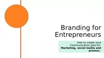 Branding for Entrepreneurs