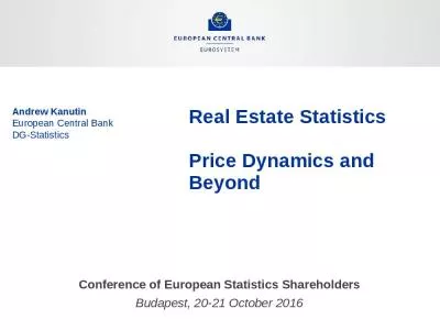 Real Estate Statistics Price Dynamics and Beyond