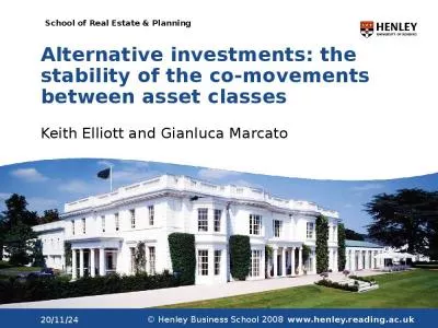 Alternative investments: the stability of the co-movements between asset classes