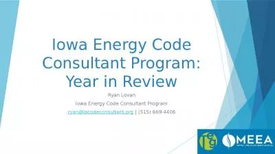 Iowa Energy Code Consultant Program: Year in Review