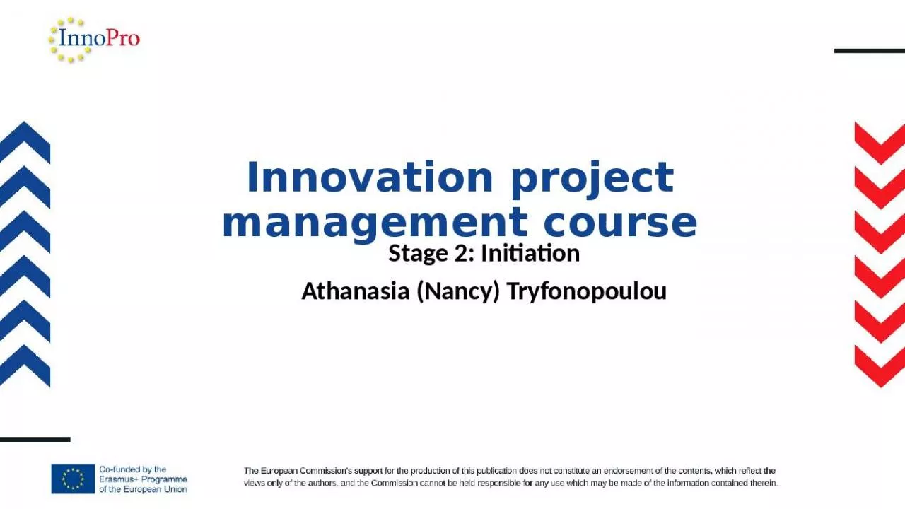 PPT-Innovation project management course