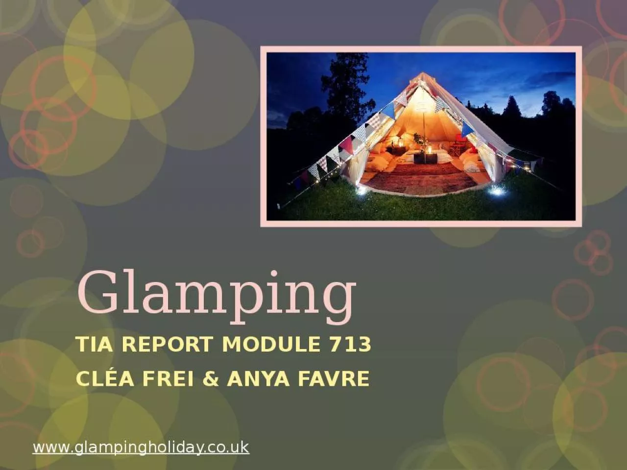 PPT-Glamping