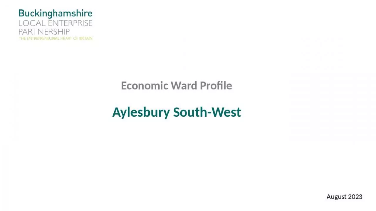 PPT-Aylesbury South-West