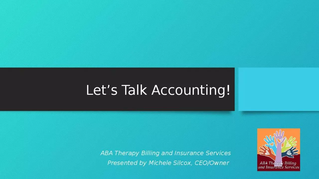 PPT-Let s Talk Accounting!