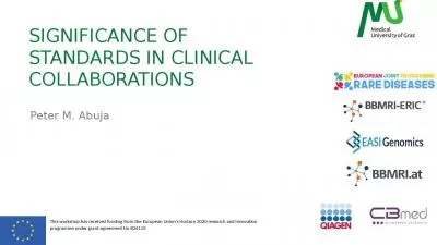 Significance of Standards in Clinical Collaborations