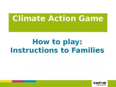 Climate Action Game