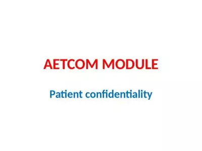 AETCOM MODULE