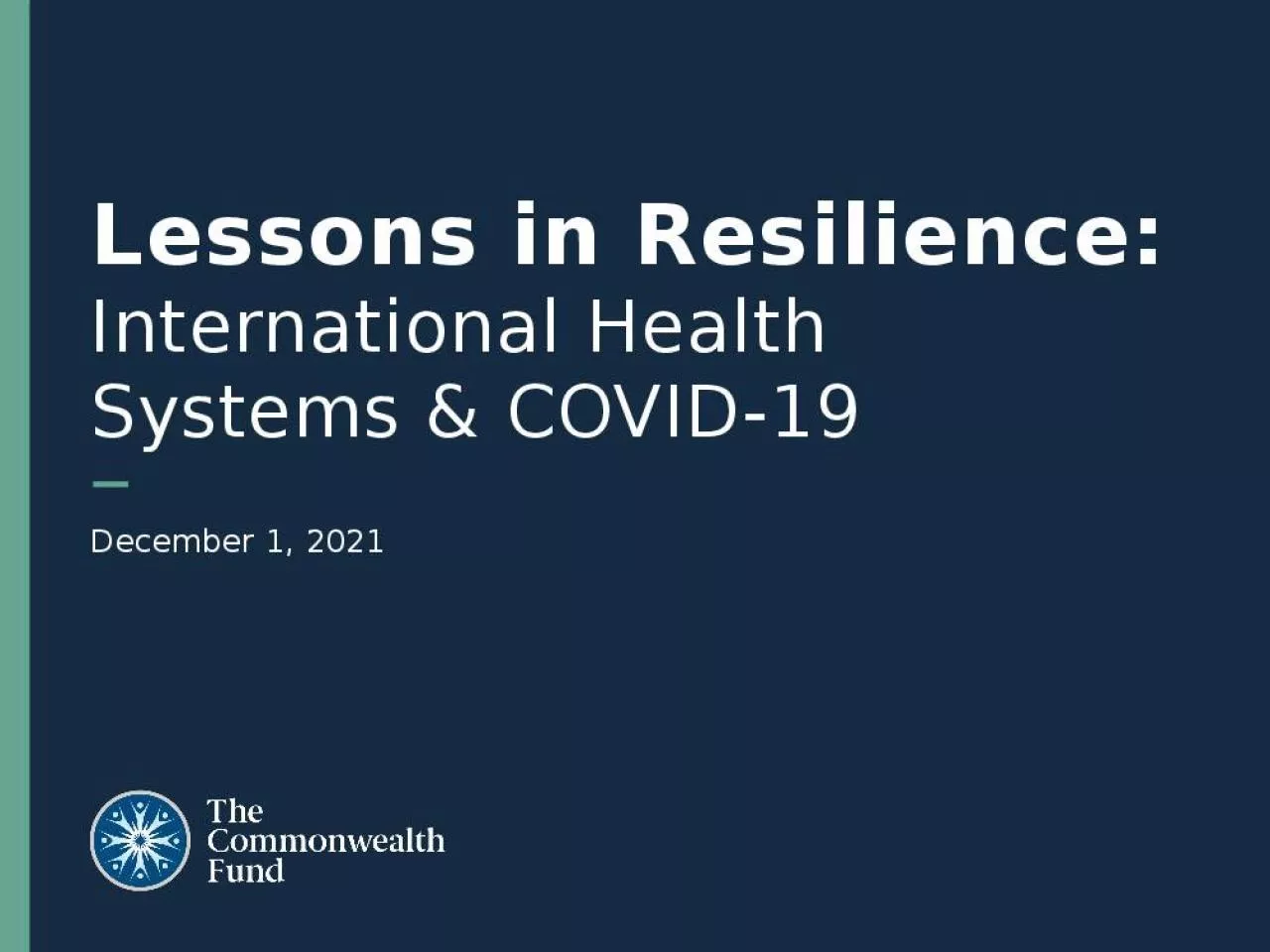 PPT-Lessons in Resilience: