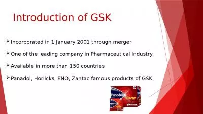 Introduction of GSK