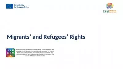 Migrants  and Refugees  Rights