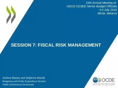 Session 7: fiscal risk management