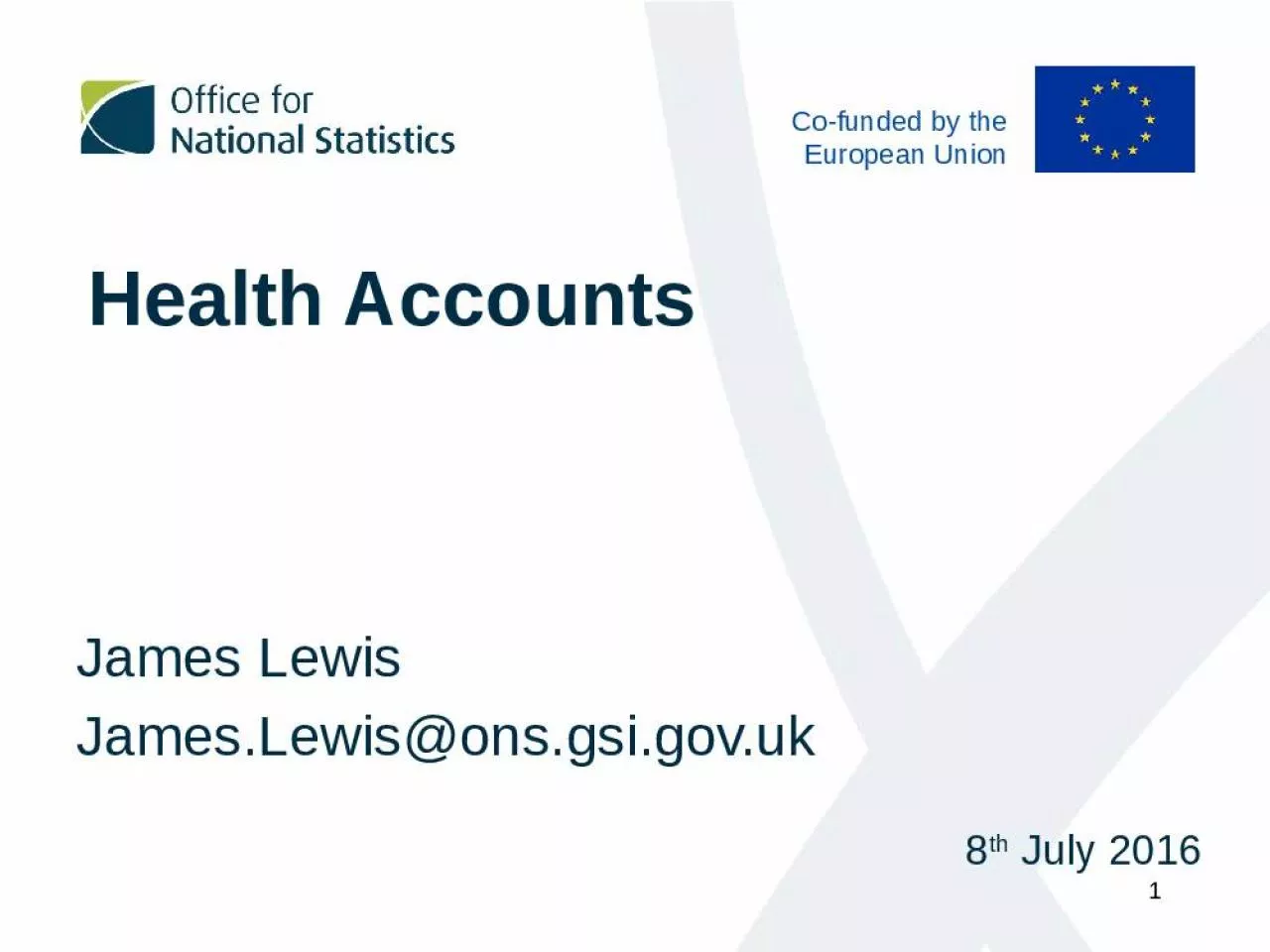 PPT-Health Accounts